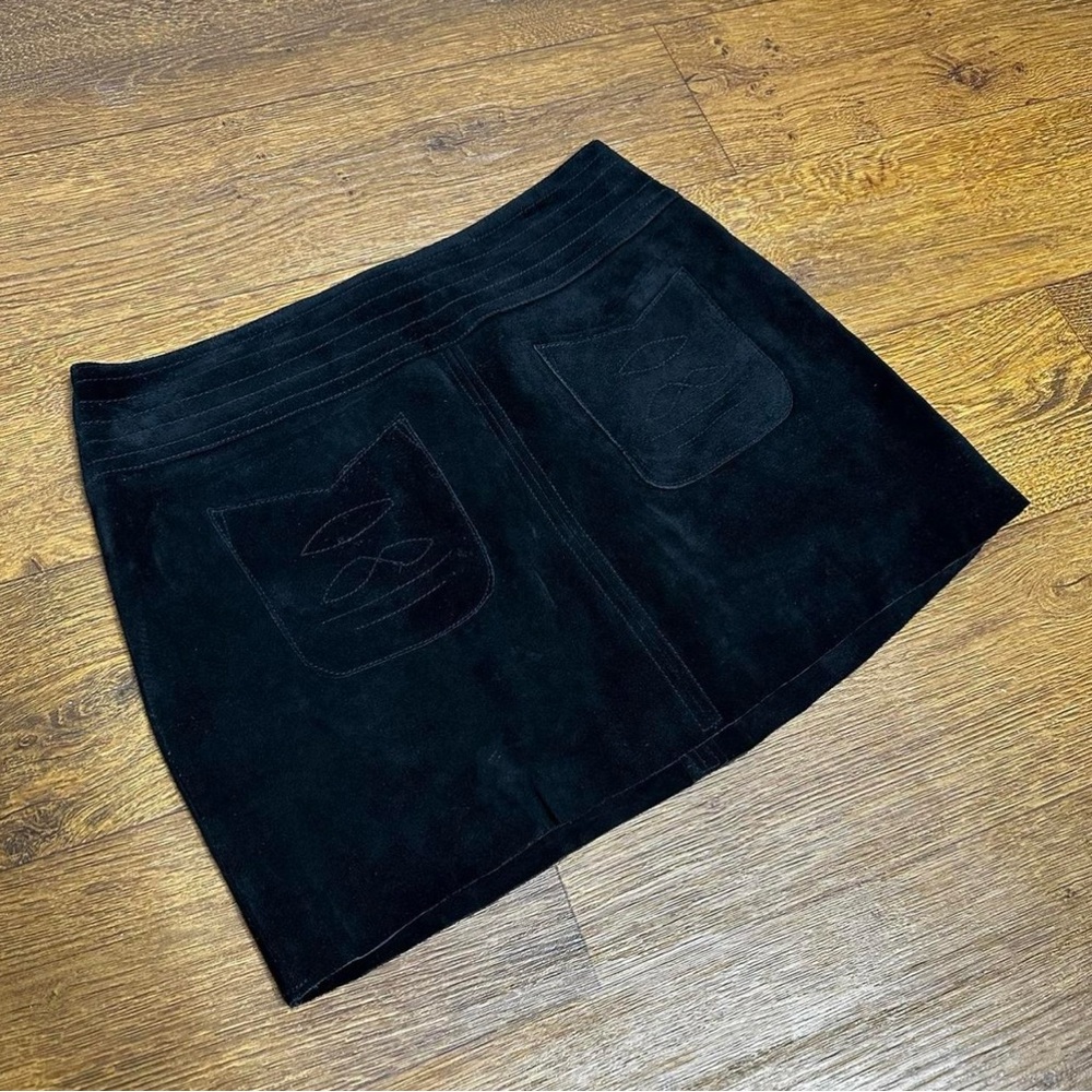 Free People Real Suede Mini Skirt